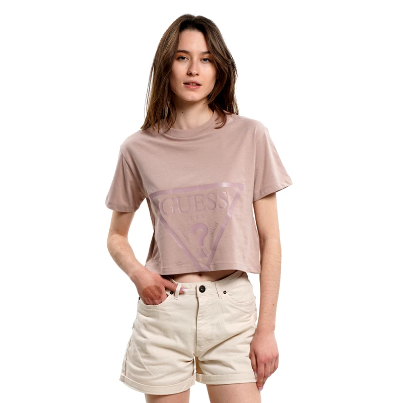 Guess Guess Adele Crop Γυναικείο T-Shirt (9000144277_68604)