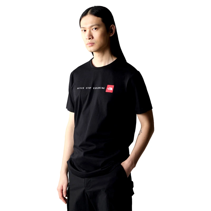 The North Face The North Face M S/S Nse Tee Tnf Black (9000174915_4617)