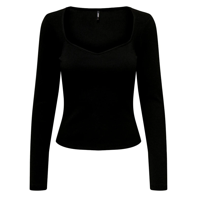 Only ONLY Onlfaith L/S Heart Top Jrs (9000156502_1469)
