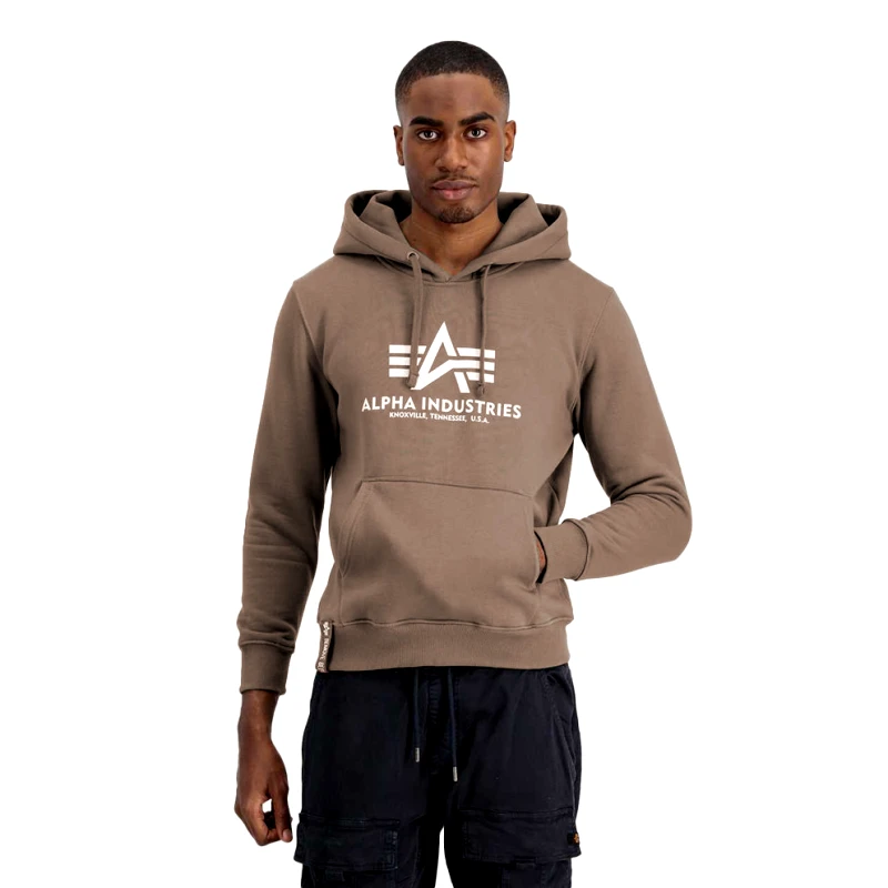 Alpha Industries Alpha Industries Basic Ανδρική Μπλούζα με Κουκούλα (9000150346_3120)