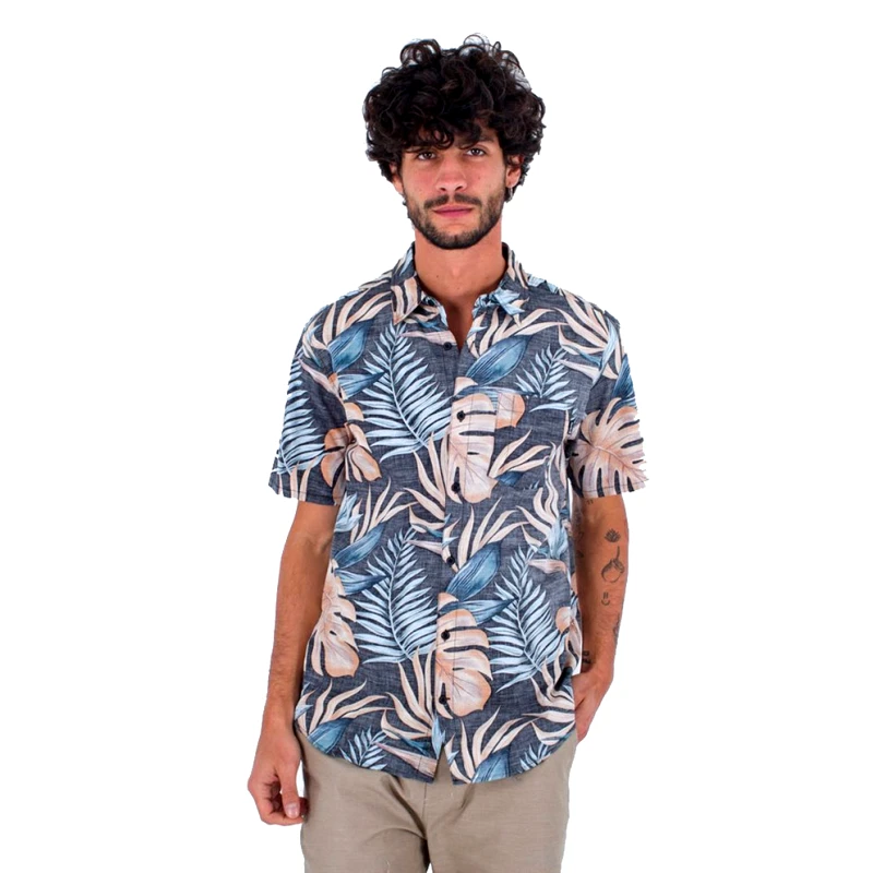 Hurley Hurley One And Only Lido Ανδρικό Κοντομάνικο Πουκάμισο (9000146853_1469)