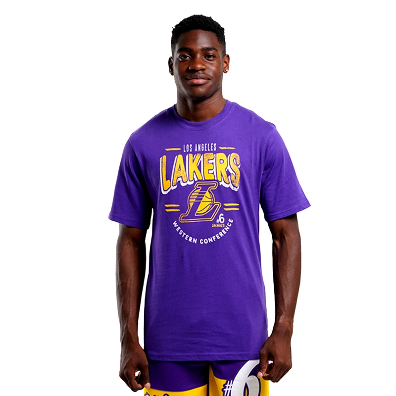 NBA NBA LeBron James Los Angeles Lakers First String Ανδρικό T-shirt (9000159208_60071)