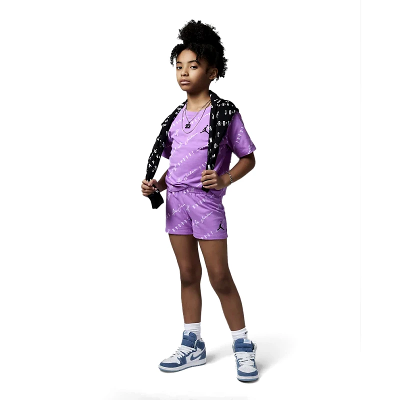 JORDAN Jordan Essentials Printed Shorts Set Little Παιδικό Σετ (9000141074_64680)