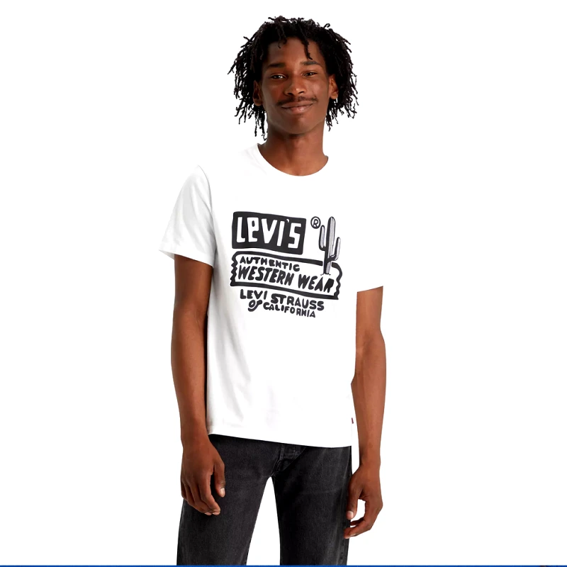 Levi's Levi's Graphic Crewneck Tee Whites (9000171626_74498)