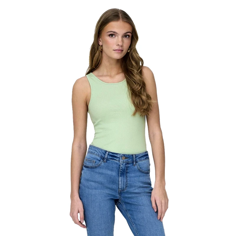 Only Only Onlkenya Rib Tank Top Jrs Noos (9000170984_68814)