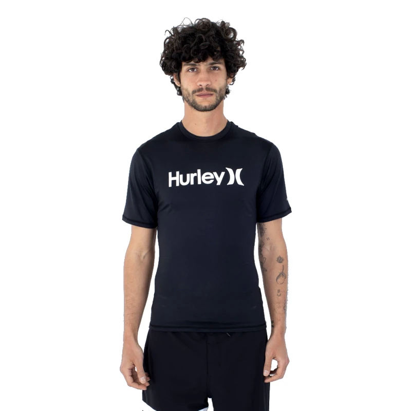 Hurley Hurley Oao Quickdry Rashguard Ss Μπλουζα Ανδρικο (9000179637_1469)