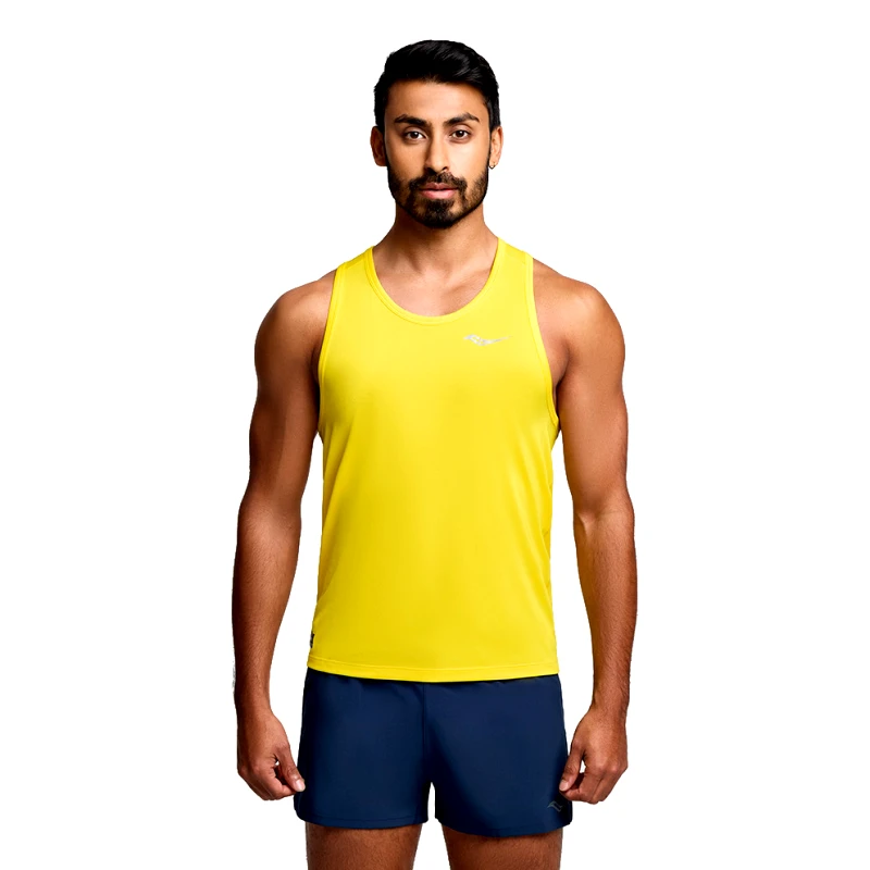 Saucony Saucony Stopwatch Singlet Aνδρική Αμάνικη Μπλούζα (9000177177_36168)