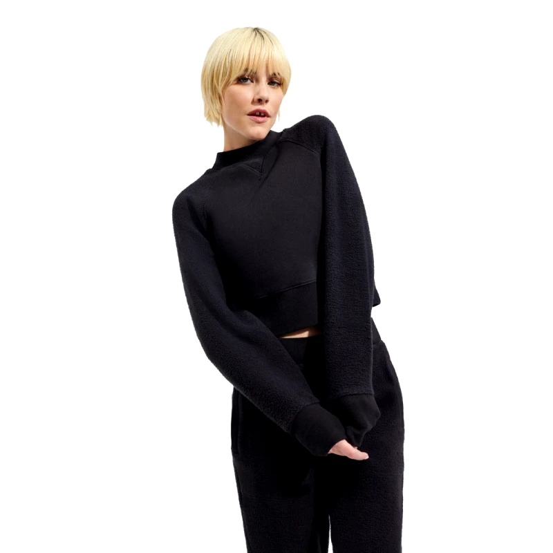 UGG Ugg Tracey Mixed Crewneck Γυναικεία Μπλούζα Φούτερ (9000165873_5200)