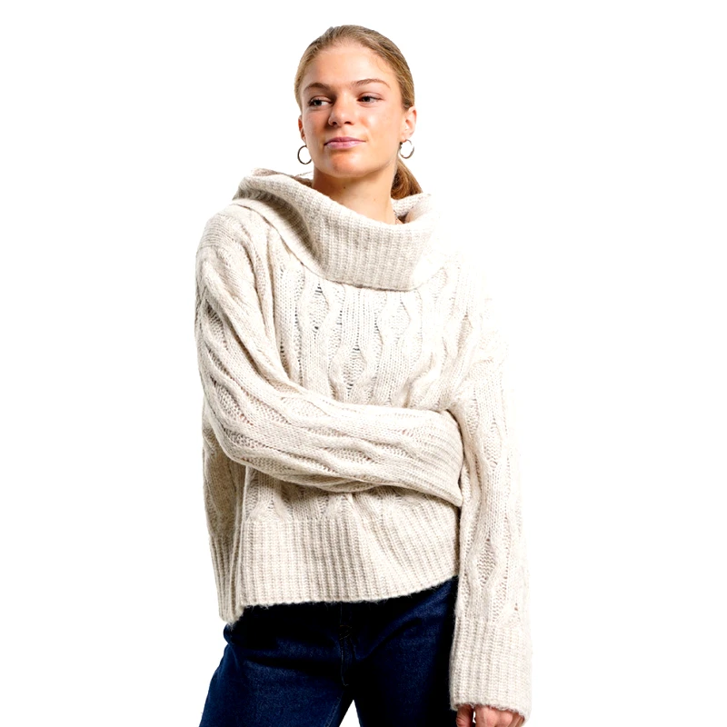 Only ONLY Onlchunky Ls Cable Rollneck Knt (9000156508_43892)