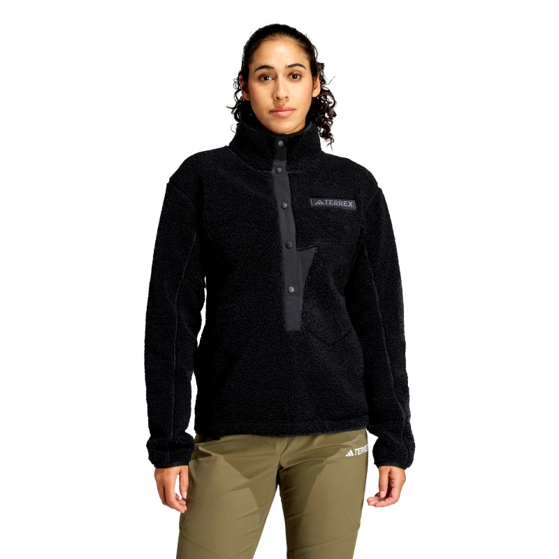 adidas Terrex adidas Terrex Terrex Xploric High Pile Fleece Pullover Sweatshir (9000200393_1469)