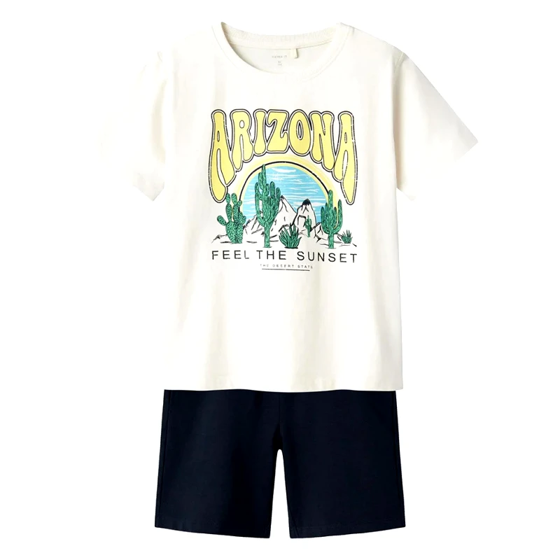 Name it Name it Nkmjunik Ss Shorts Set Pb (9000170917_19829)