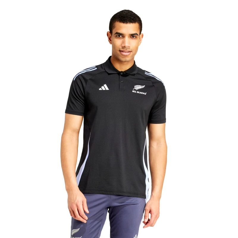 adidas adidas All Blacks Rugby Short Sleeve Polo Shirt (9000196277_79692)