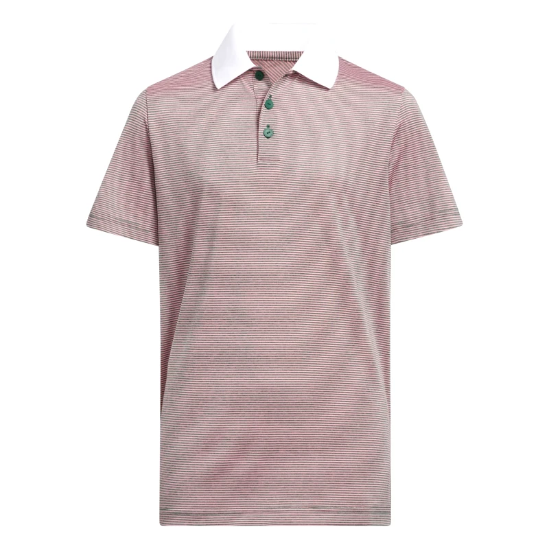 adidas adidas Ottoman Striped Short Sleeve Polo Shirt Kids (9000193439_66187)