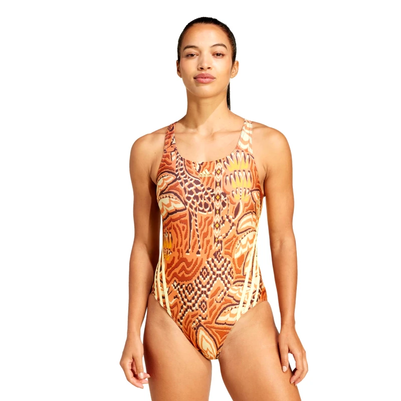 adidas Sportswear adidas Adidas X Farm Rio 3-Stripes Swimsuit (9000194235_79700)