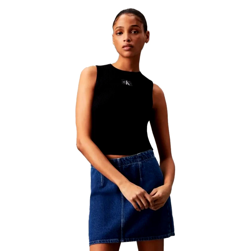 Calvin Klein Calvin Klein Woven Label Sweater Tank Top (9000198066_68372)