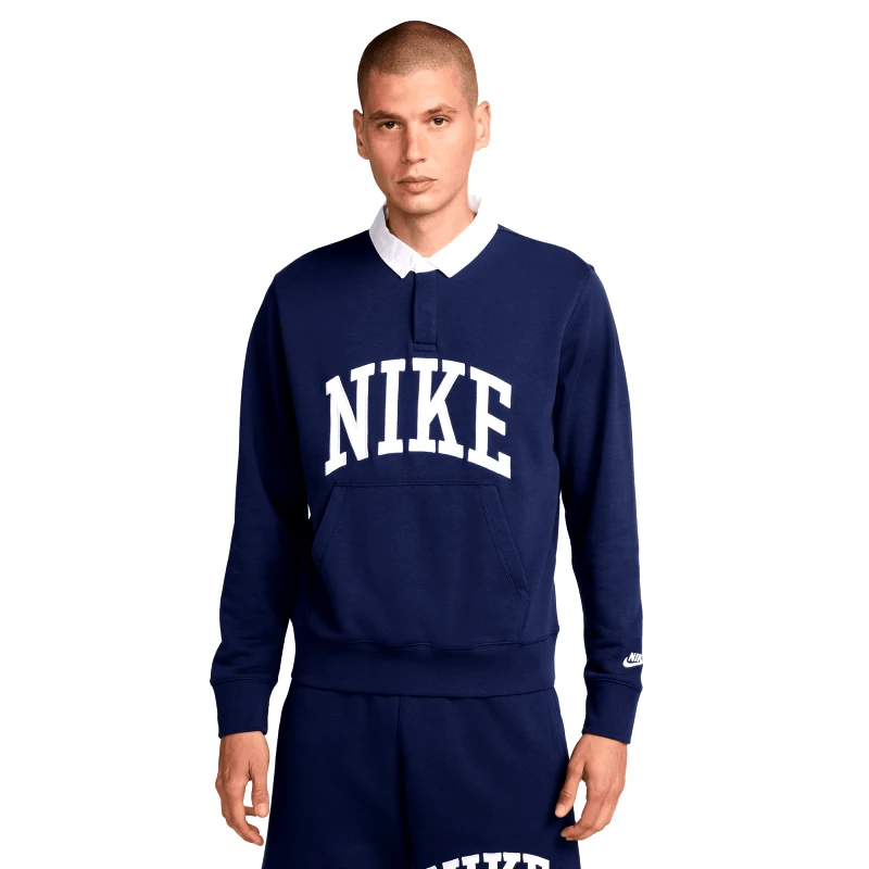 Nike Nike M Nk Club Hbr Ft Ls Polo (9000190913_11269)