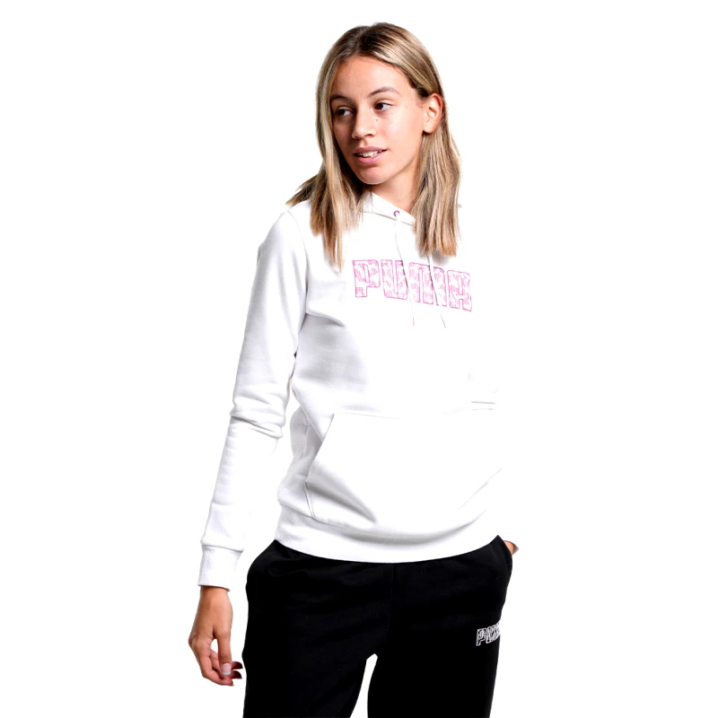 Puma Puma Mass Merchant Style Fleece Γυναικεία Μπλούζα με Κουκούλα (9000120258_63249)