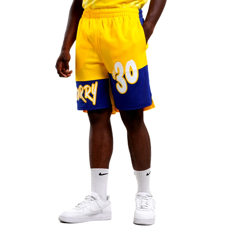NBA NBA Stephen Curry Golden State Warriors Pandemonium Ii N&N Ανδρικό Σορτς (9000159197_60075)