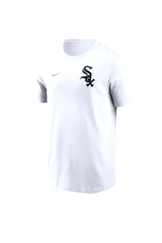 FANATICS FANATICS T-Shirts Chicago White Sox- Nike MLB 2 Hit Cotton Tee - ΛΕΥΚΟ-N199-10A-RX-9UX-WHITE