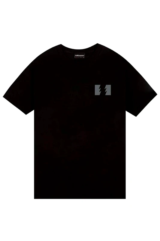 THE HUNDREDS THE HUNDREDS T-Shirts Wildfire Logo T-Shirt - ΜΑΥΡΟ-F23S101003-BLACK