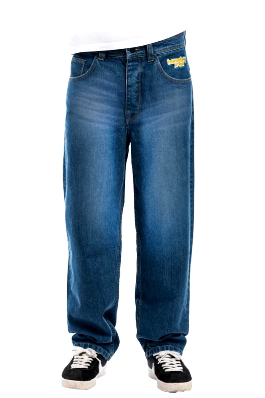 HOMEBOY HOMEBOY Τζιν X-TRA BAGGY WISKERS DENIM - DENIM-01PA0351-DENIM