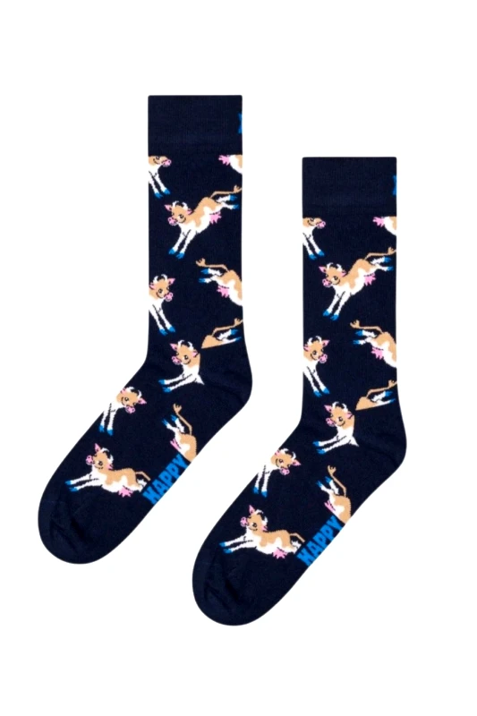 HAPPY SOCKS HAPPY SOCKS Κάλτσες Cow Sock - πολύχρωμες-P003191-MULTI