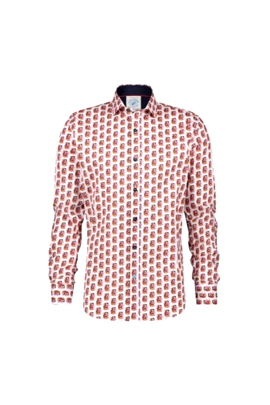 A FISH NAMED FRED A FISH NAMED FRED Ανδρικό Πουκάμισο Shirt brood guitar men - MULTI-22.01.007-MULTI