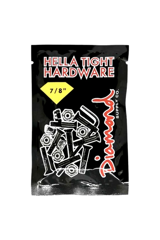 DIAMOND DIAMOND ΒΙΔΕΣ SKATE HELLA TIGHT HARDWARE 7/8 - ΜΑΥΡΟ-Z00DMSD500-BLACK