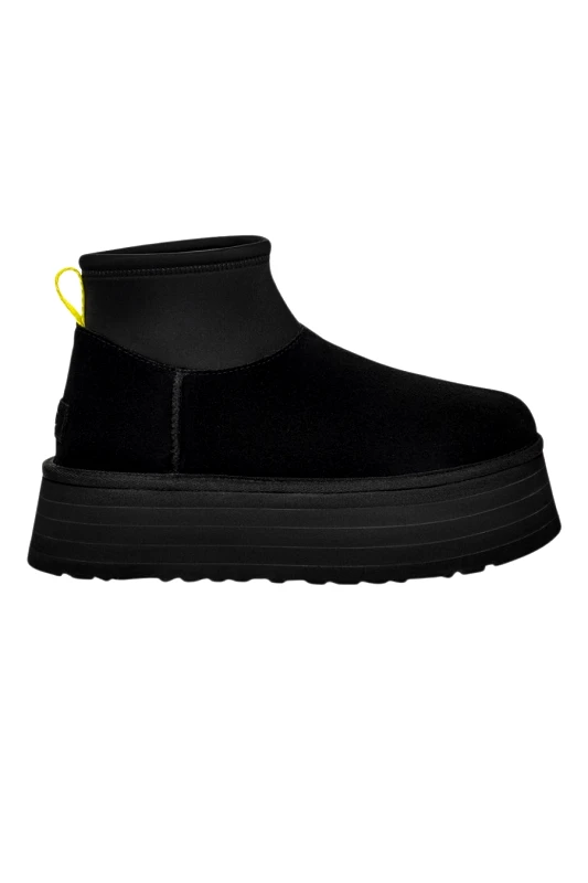 UGG UGG Μποτάκια Classic Mini Dipper - μαυρο-1168170-BLACK