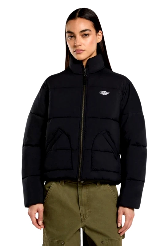 DICKIES DICKIES Μπουφάν SUMMERDALE PUFFER - ΜΑΥΡΟ-DK0A87OGBLK1-BLACK