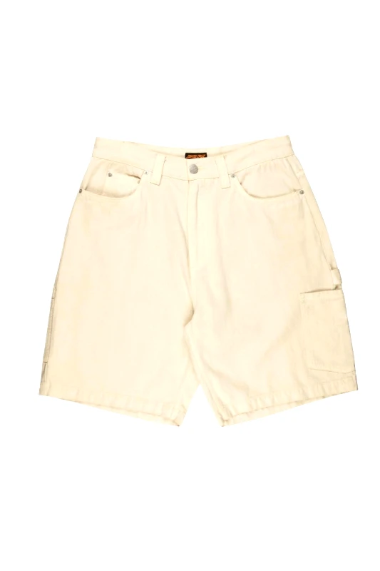 SANTA CRUZ SANTA CRUZ Shorts - Βερμούδες Carpenter Big Shorts - ΜΠΕΖ-SCA-SHR-5260-BEIGE