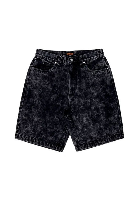 SANTA CRUZ SANTA CRUZ Shorts - Βερμούδες Big Shorts - ΜΑΥΡΟ-SCA-SHR-5437-BLACK