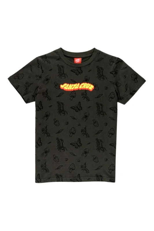 SANTA CRUZ SANTA CRUZ Παιδικό T-Shirt Youth Winkowski Comic Bugs T-Shirt - ΜΑΥΡΟ-SCA-YTE-1695