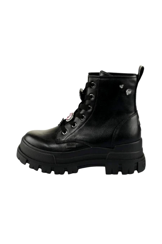 BUFFALO BUFFALO Μποτάκια ASPHA RLD ICE - ΜΑΥΡΟ-1622507-BLACK