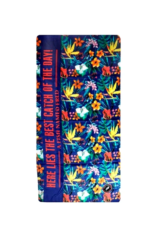 A FISH NAMED FRED A FISH NAMED FRED Πετσέτα Θαλάσσης TOWEL - MULTI-9964-MULTI