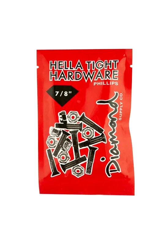 DIAMOND DIAMOND ΒΙΔΕΣ SKATE HELLA TIGHT HARDWARE RED 7/8 - ΚΟΚΚΙΝΟ-Z00DMSD502-RED