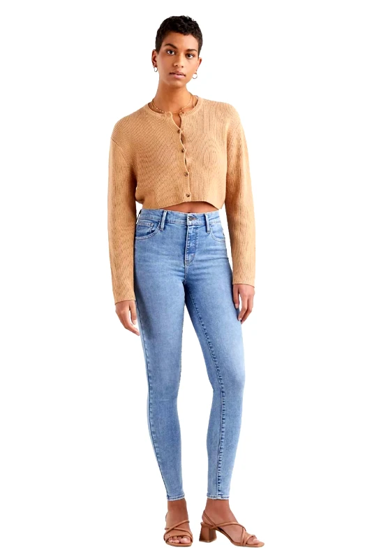LEVIS® LEVIS® Τζιν 720 HIRISE SUPER SKINNY ECLIPSE BLUR - DENIM-52797-0301-DENIM