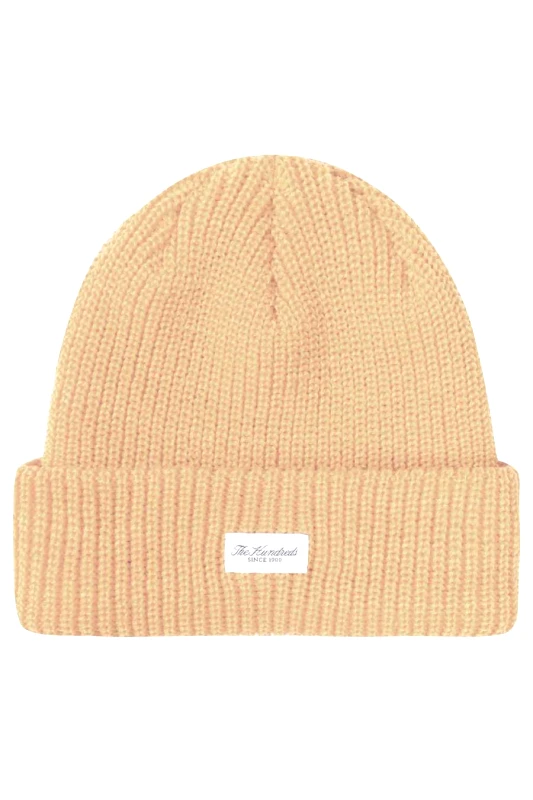 THE HUNDREDS THE HUNDREDS Σκούφοι F22 Crisp Beanie - BEIGE-T22F106042-BEIGE