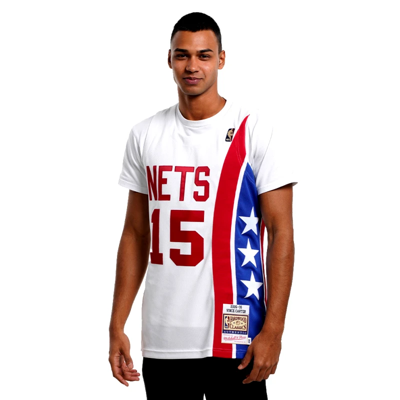 Mitchell & Ness Mitchell & Ness Vince Carter New York Nets Alternate 2005-06 Swingman Μπασκετική Φανέλα (9000132034_1539)