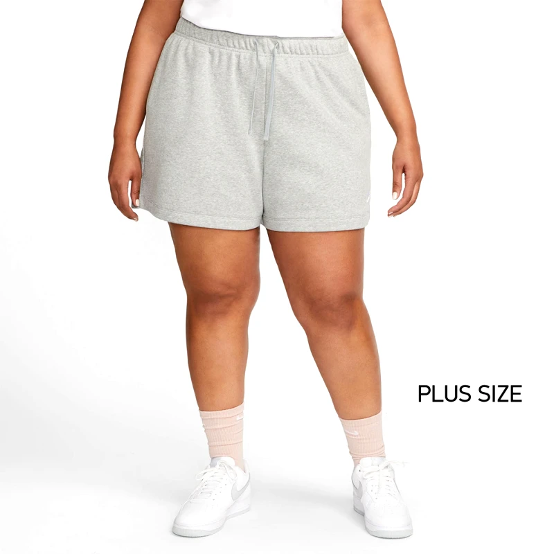Nike Nike Sportswear Club Fleece Γυναικείο Plus Size Σορτς (9000129882_4400)
