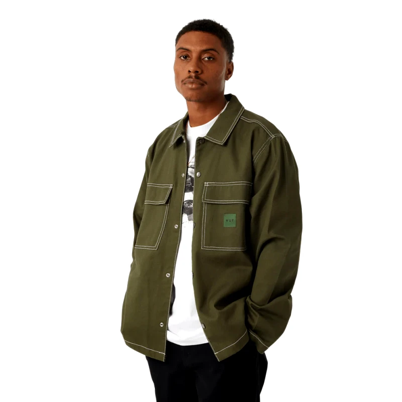 Huf Huf Mason Unisex Ζακέτα (9000193227_15452)