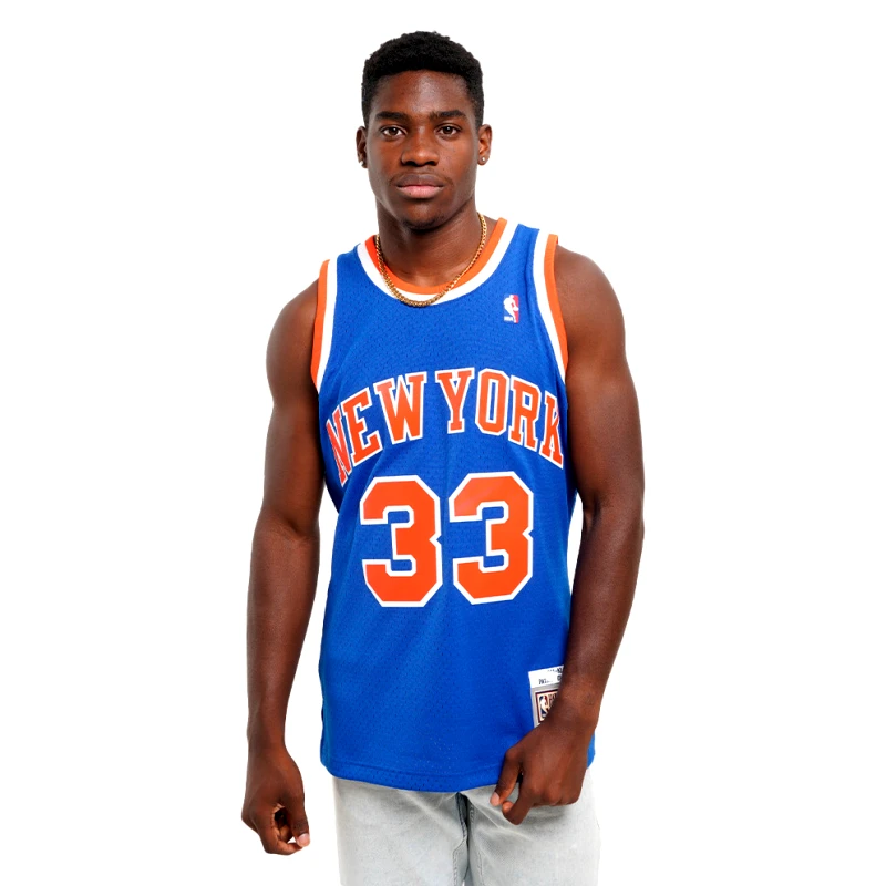 Mitchell & Ness Mitchell & Ness Patrick Ewing Blue New York Knicks 1991/92 Hardwood Classics Ανδρική Μπασκετική Φανέλα (9000202194_3150)