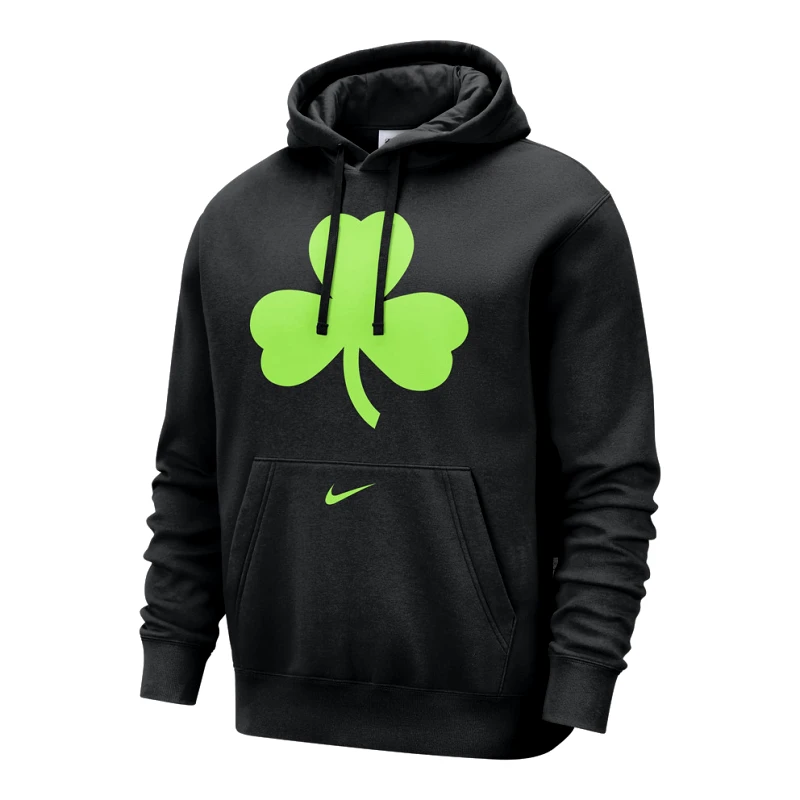 Nike Nike Boston Celtics Club Ανδρική Μπλούζα με Κουκούλα (9000190733_79021)