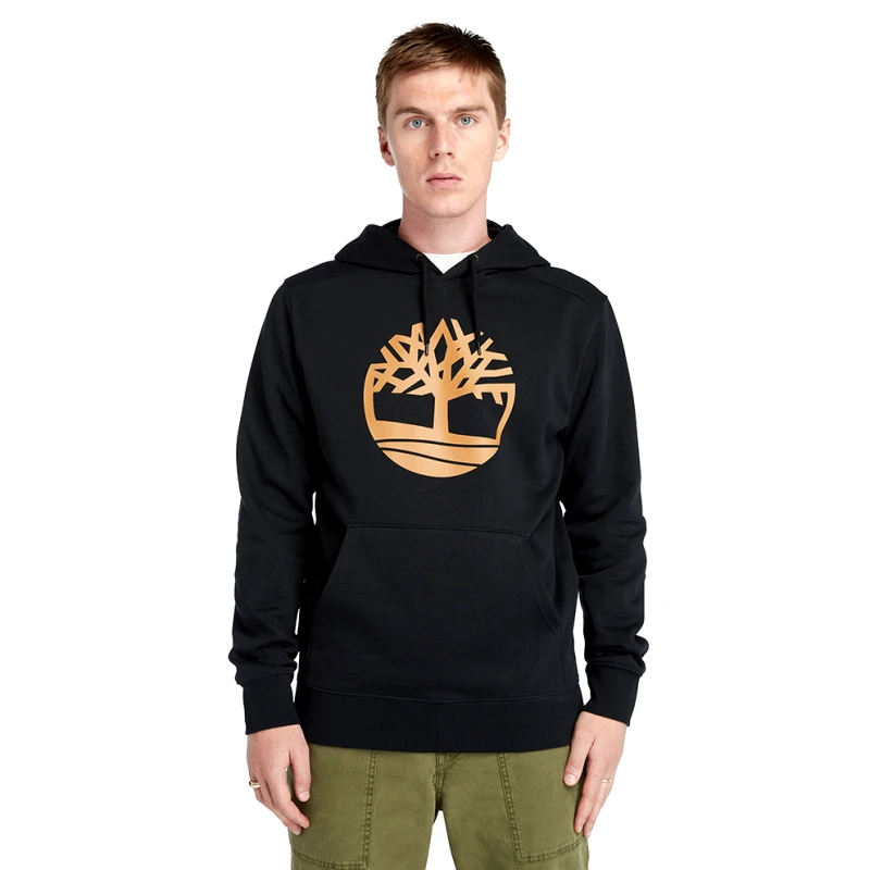 Timberland Timberland Tree Logo Ανδρική Μπλούζα με Κουκούλα (9000196615_55827)
