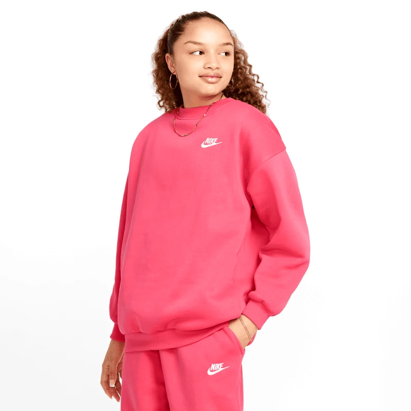 Nike Nike G Nsw Club Flc Ovrszd Crew Lbr (9000190958_78996)