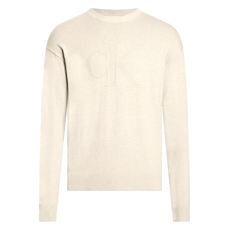 Calvin Klein Calvin Klein Intarsia Mix Stitch Ανδρική Μπλούζα Μακρύ Μανίκι (9000201015_27518)