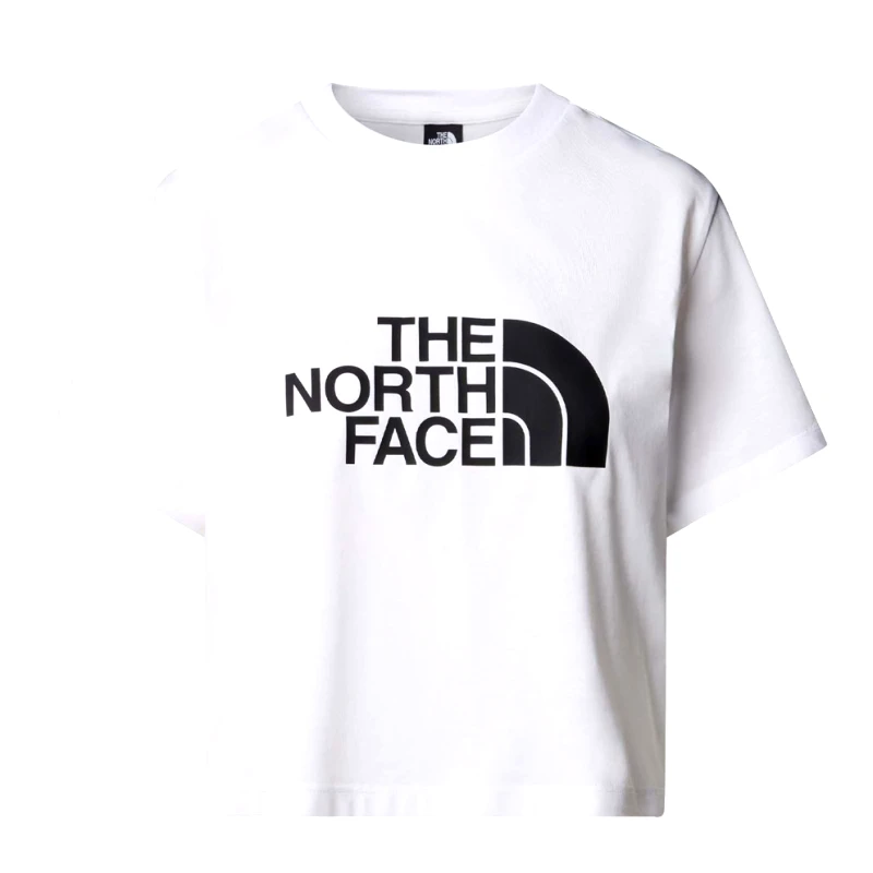 The North Face The North Face W S/S Easy Relaxed Crop Tnf Whi (9000189373_12039)