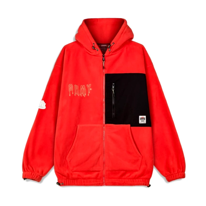 Grimey Grimey Back At You Polar Fleece Zip Unisex Ζακέτα (9000150382_1634)