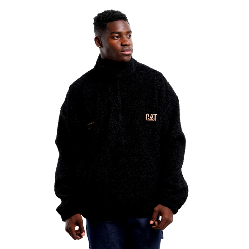 Caterpillar Caterpillar Half Zip Sherpa Ανδρική Μπλούζα (9000162229_1469)