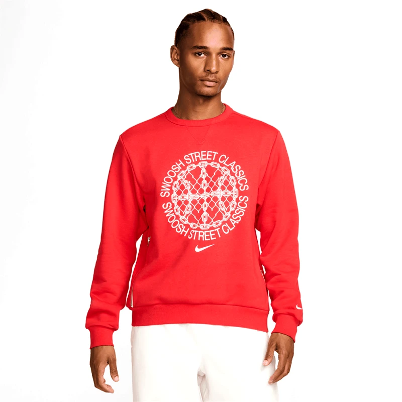 Nike Nike Dri-Fit Standard Issue Crew Ανδρικό Φούτερ (9000197506_80587)